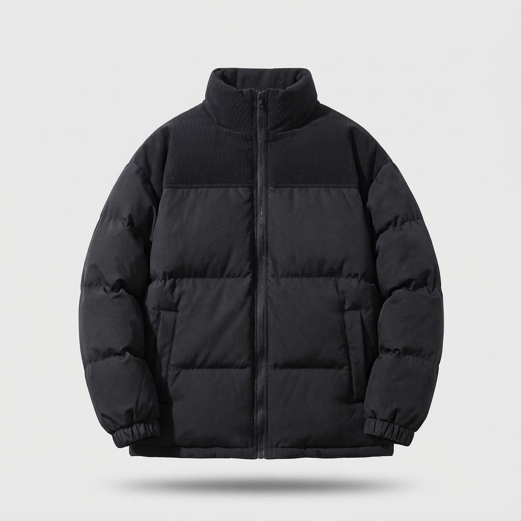 Women's Stylish Down Jacket with High Collar Shop Velvia