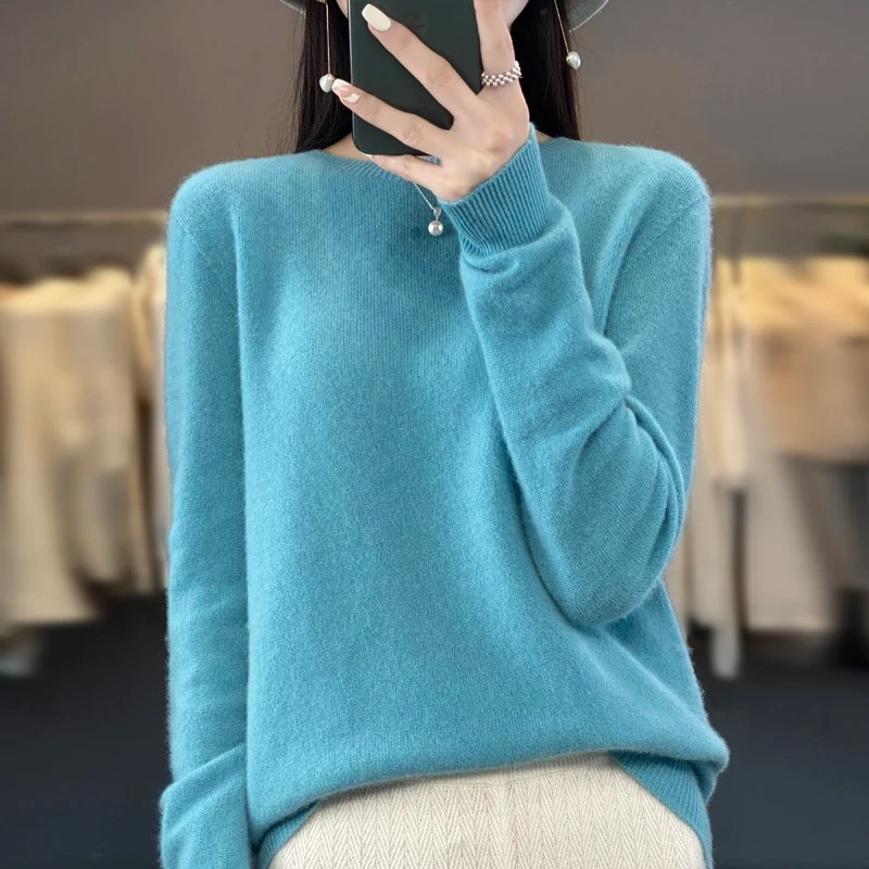 Shop Velvia | Cashmere Pullover Women Stylish Round Neck, Soft & Comfortable