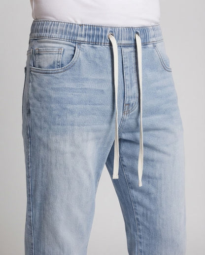 Men's Wide Stonewashed Denim Jeans with Floor-Length Hem and Relaxed Fit Shop Velvia