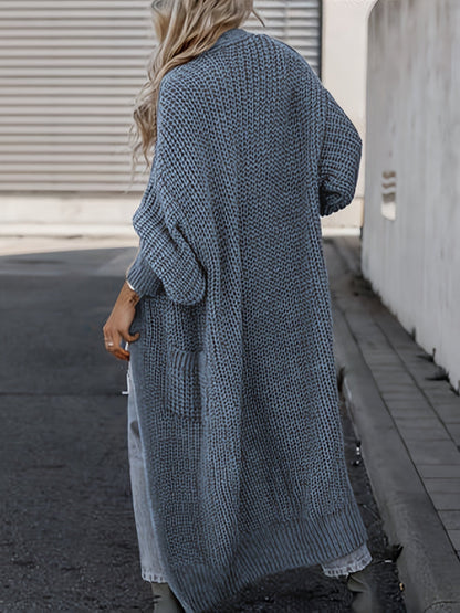 Shop Velvia | Wool knitted cardigan with pockets for women - Perfect for everyday use