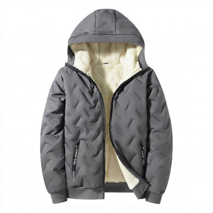 Men's Warm Padded Jacket with Hood Shop Velvia