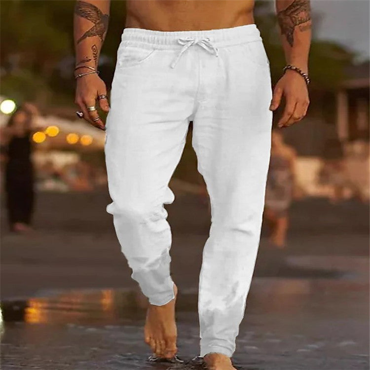Shop Velvia | Casual Linen Pants for Men