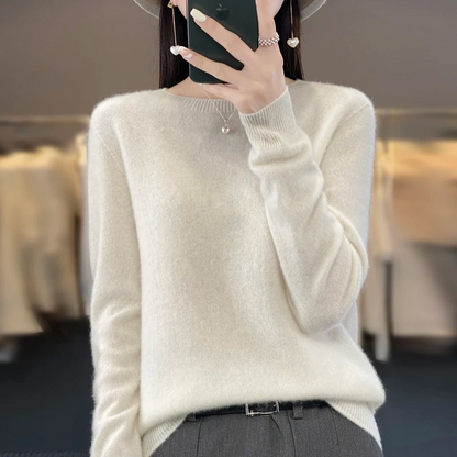 Shop Velvia | Cashmere Pullover Women Stylish Round Neck, Soft & Comfortable