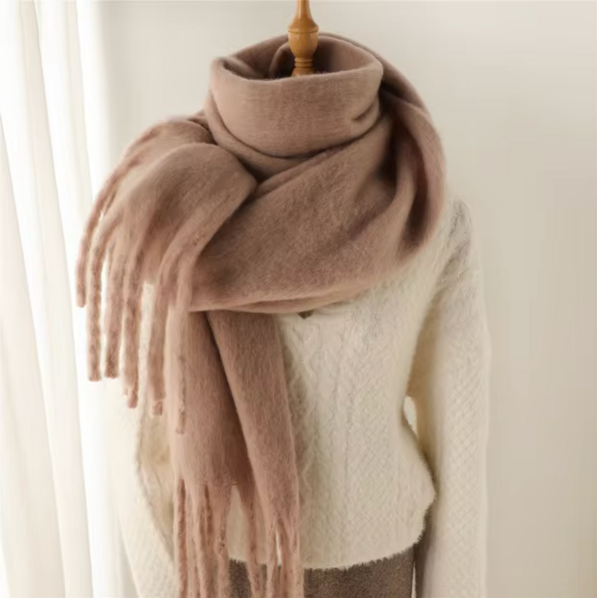 Shop Velvia | Cashmere Winter Scarf