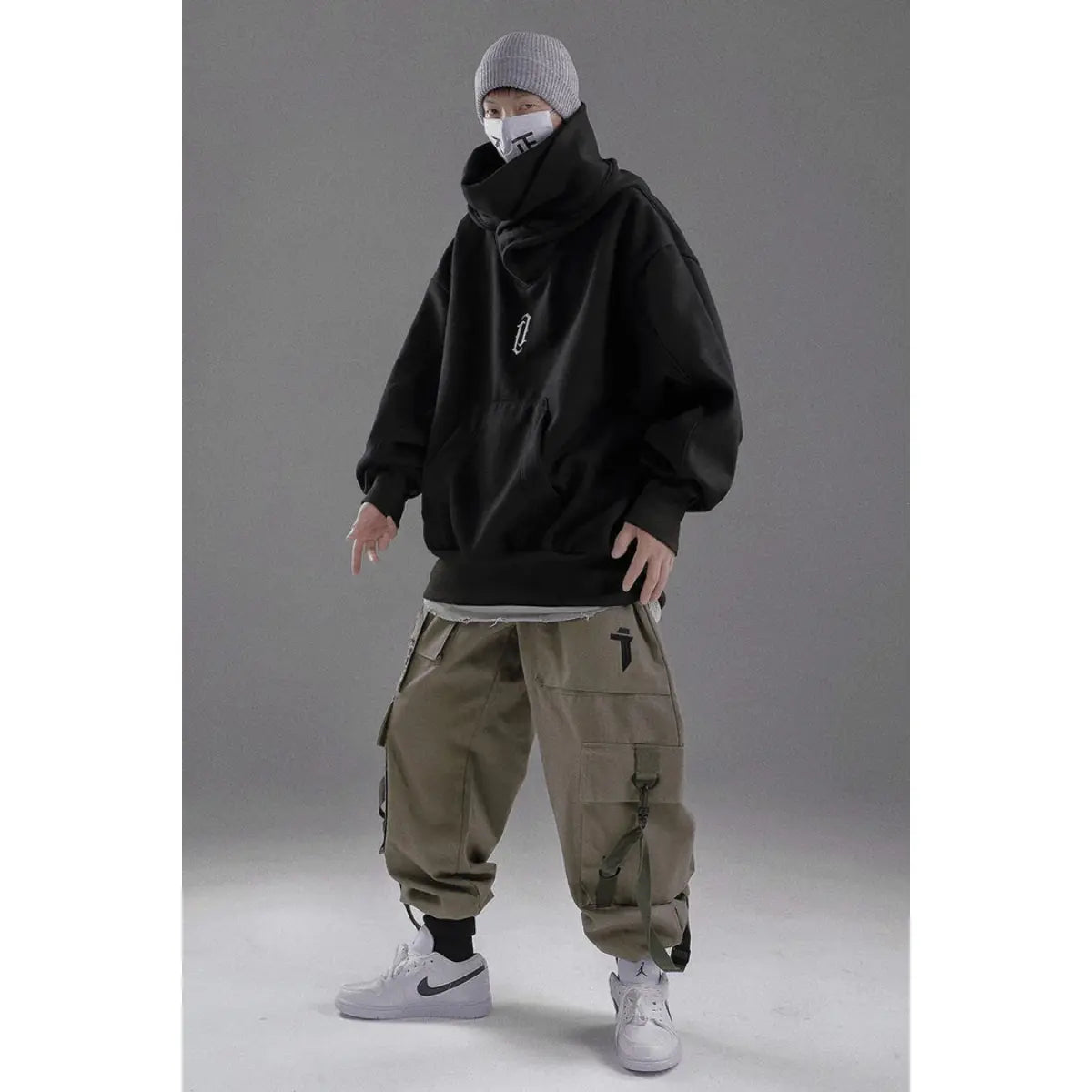 Shop Velvia | Ninja Hoodie with Double Neckline
