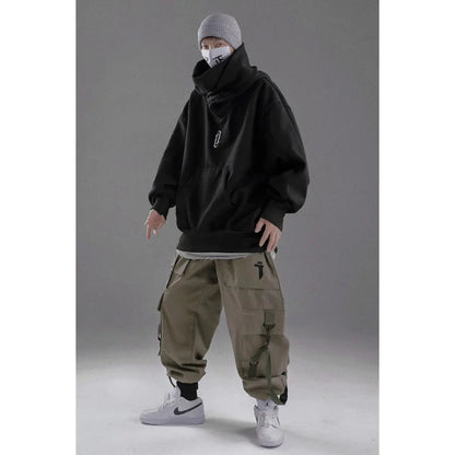Shop Velvia | Ninja Hoodie with Double Neckline