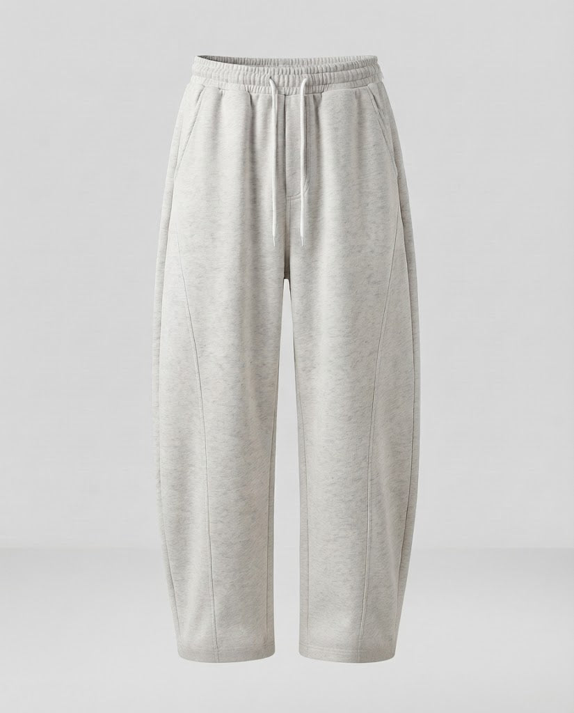 Men's Wide Relaxed Lounge Jogging Pants with Drawstring Waist and Flowing Palazzo Cut Shop Velvia