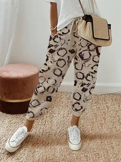 Shop Velvia | Casual Cotton Linen Pants for Women