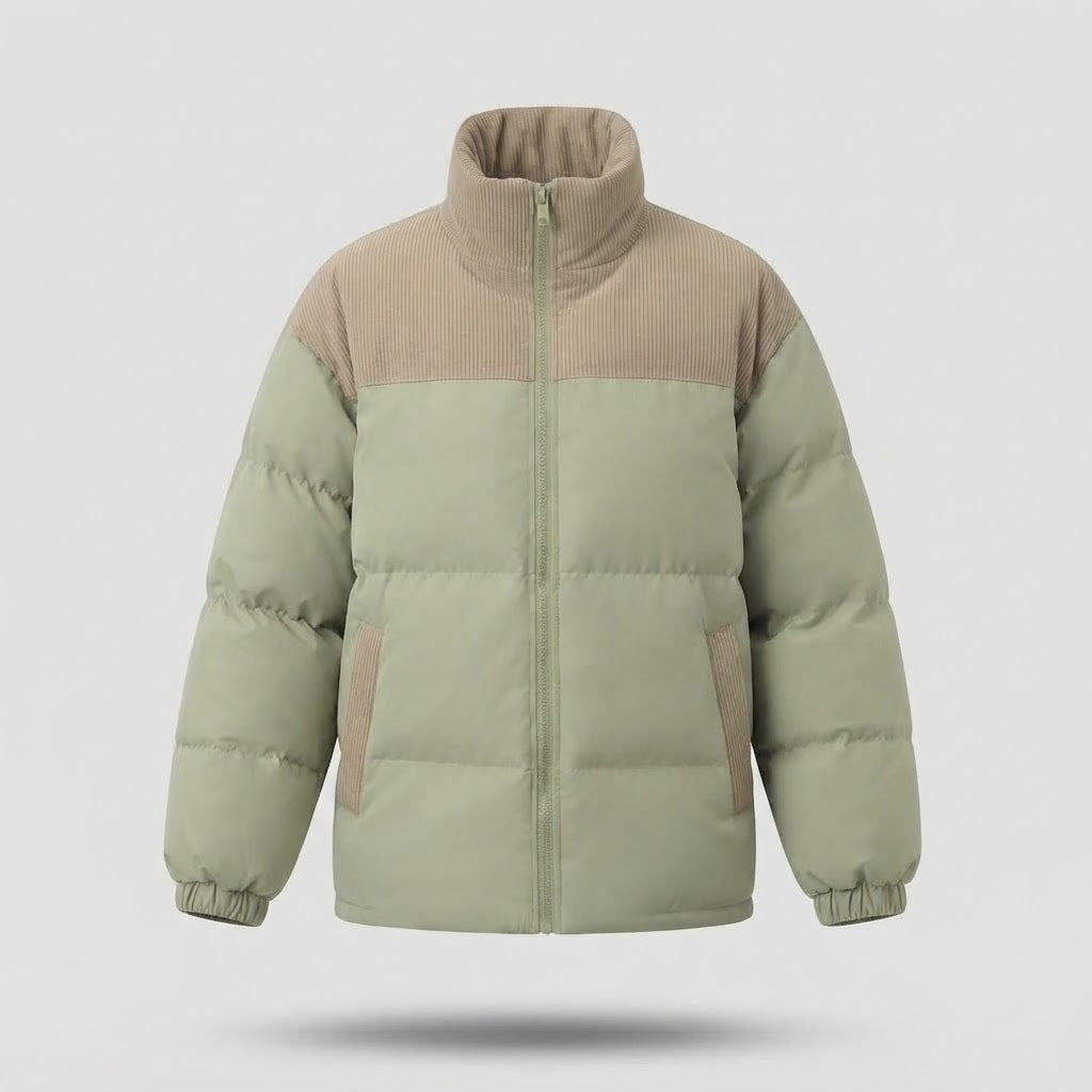 Women's Stylish Down Jacket with High Collar Shop Velvia