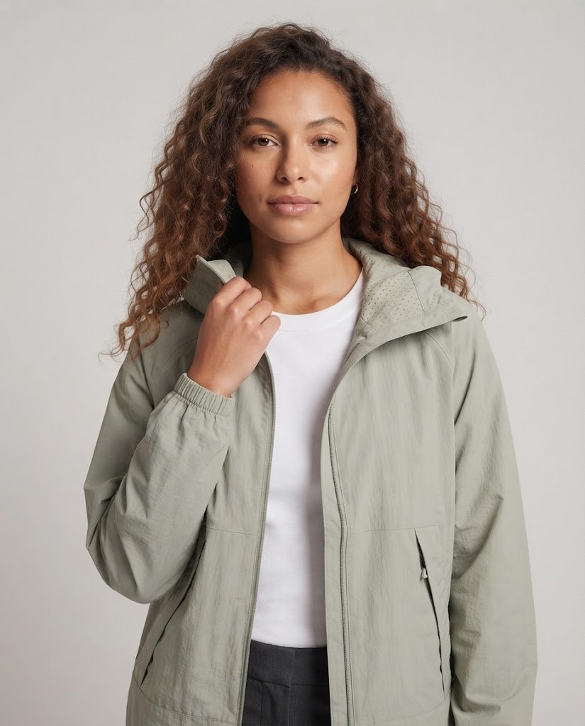 Women's Water-Repellent Casual Jacket Shop Velvia