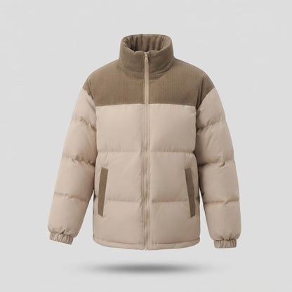 Women's Stylish Down Jacket with High Collar Shop Velvia