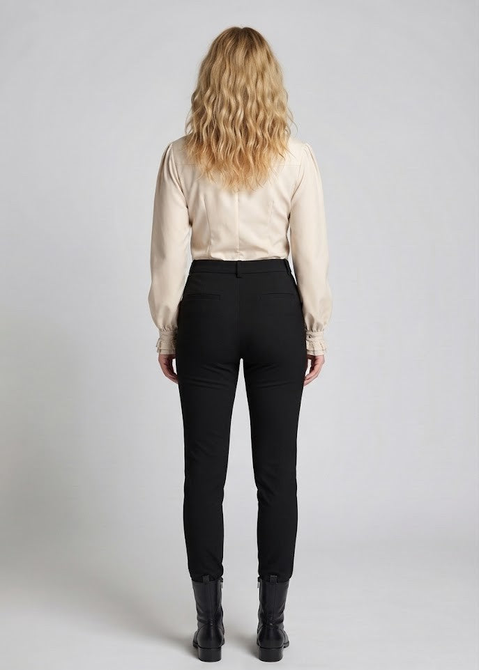 Women's Elegant Ruffle Blouse with High-Quality Lace and Tailored Cut Shop Velvia