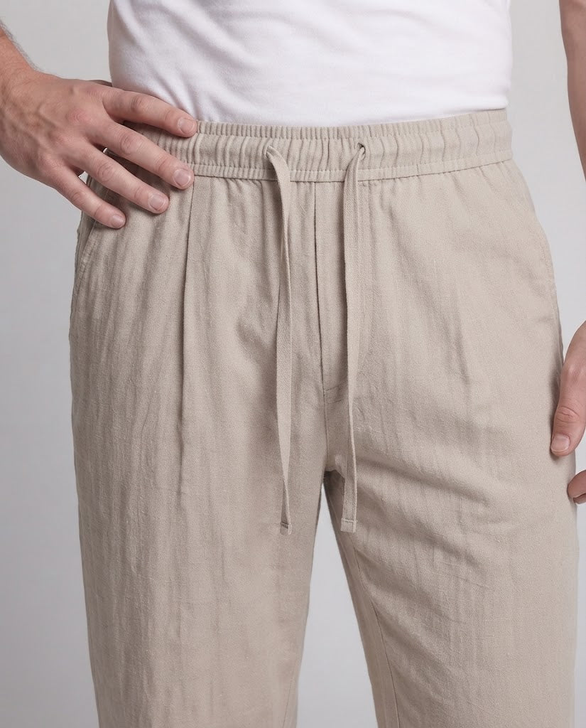 Men's Comfortable and Casual Linen Pants Shop Velvia