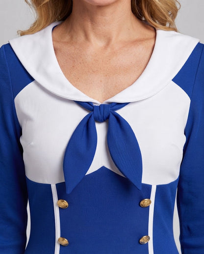 Women's maritime captain costume Shop Velvia
