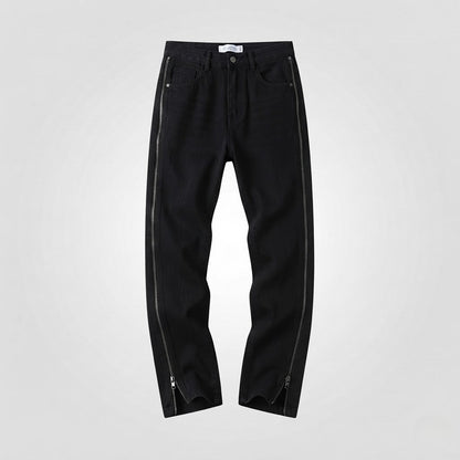 Men's Stylish Jogging Pants with Zipper Shop Velvia