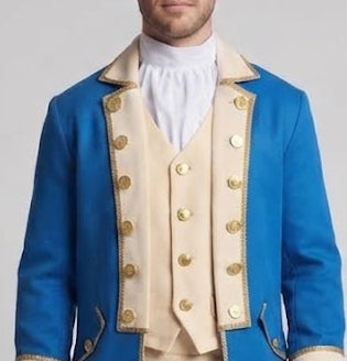 Men's historical costume set with elegant details Shop Velvia