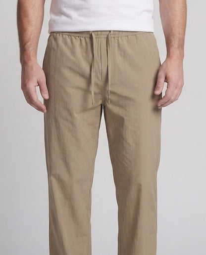 Men's Comfortable and Casual Relaxed Fit Fabric Trousers Shop Velvia