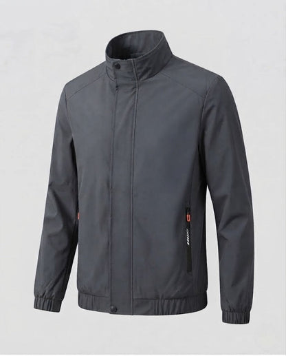 Men's Fashion Transitional Jacket with Practical Zipper Pockets Shop Velvia