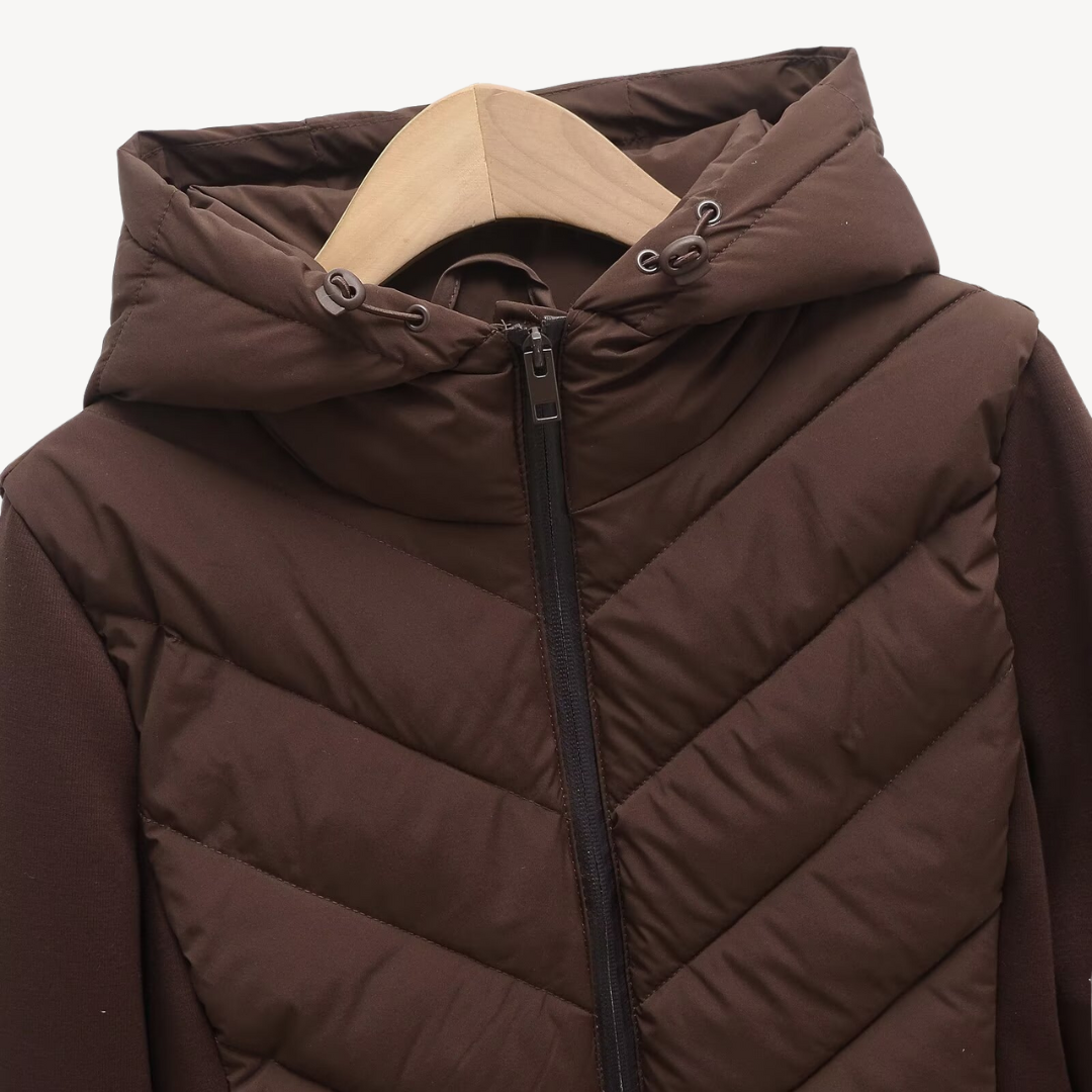 Shop Velvia | Women's Chevron Quilted Jacket