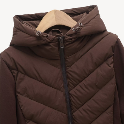 Shop Velvia | Women's Chevron Quilted Jacket