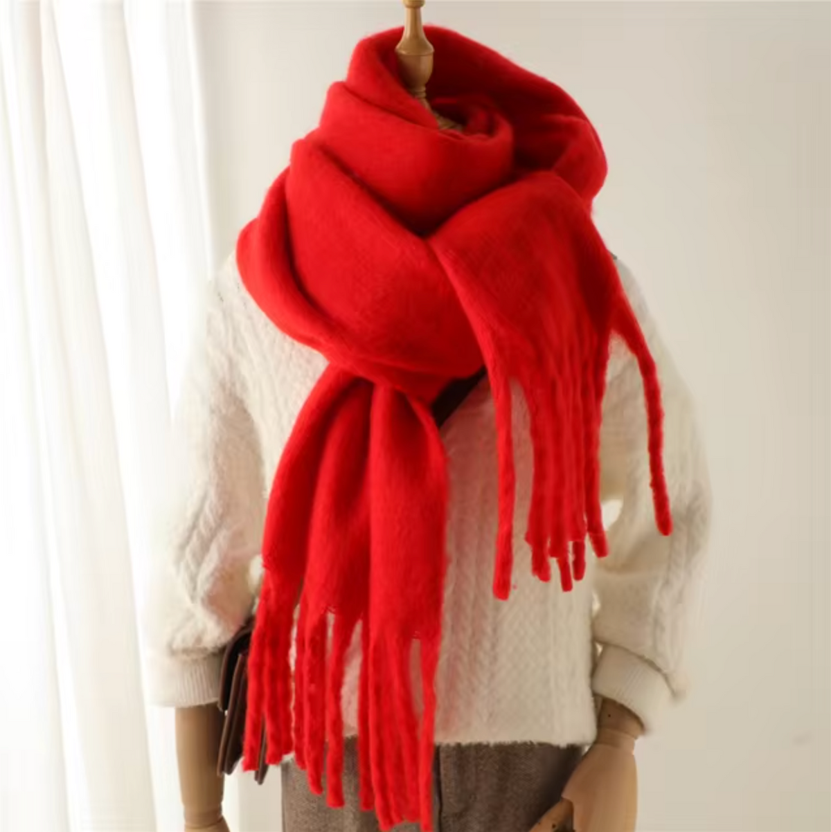 Shop Velvia | Cashmere Winter Scarf