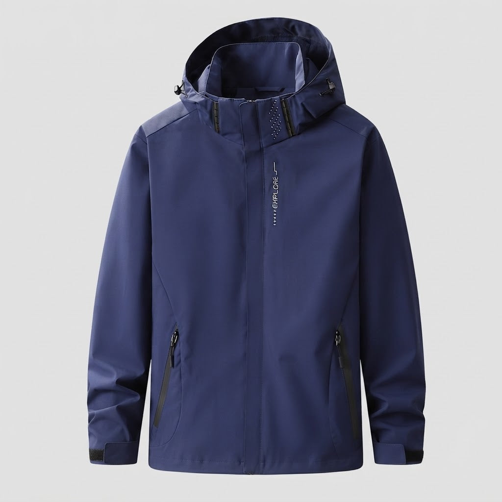 Men's Wind and Water Resistant Sports Jacket Shop Velvia
