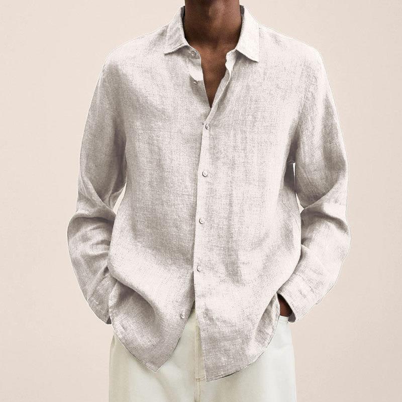 Shop Velvia | Elegant Linen Shirt For Men