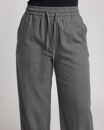 Women Comfortable and Wide-Cut Chino Pants Shop Velvia