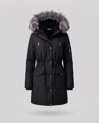 Men's Warm Lined Winter Parka with Removable Hood Shop Velvia