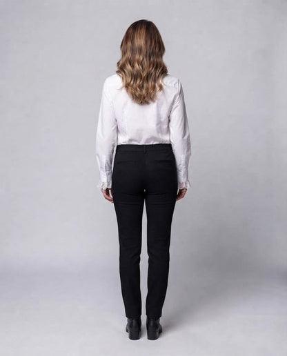 Women Ruffled Blouse with Elegant Sleeve Cuffs Shop Velvia