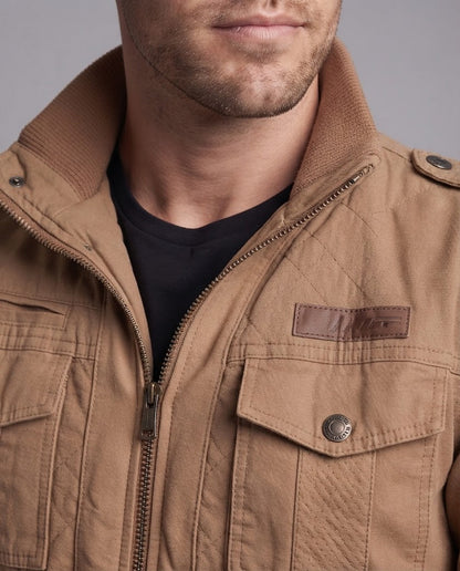 Men's winter jacket with fleece lining and multifunctional pockets Shop Velvia