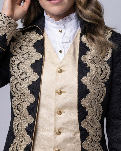 Women’s blouse with stand-up collar and gathering Shop Velvia