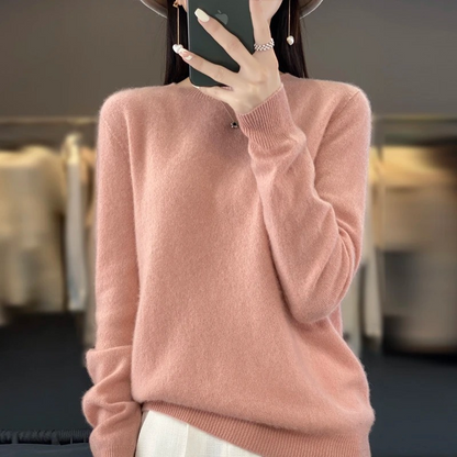 Shop Velvia | Cashmere Pullover Women Stylish Round Neck, Soft & Comfortable