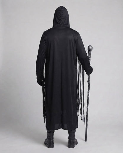 Men's Creepy Skeleton Coat with Deceptively Realistic Print Shop Velvia