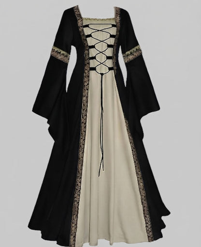 Women's historic fairy tale dress with elegant lacing design Shop Velvia
