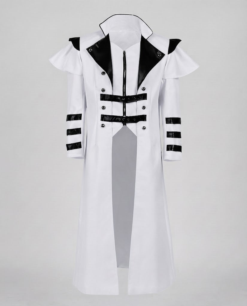 Women's Off-Shoulder Coat with Voluminous Sleeves and Decorative Accents Shop Velvia