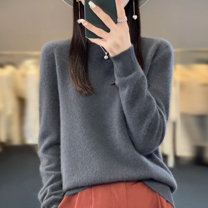 Shop Velvia | Cashmere Pullover Women Stylish Round Neck, Soft & Comfortable