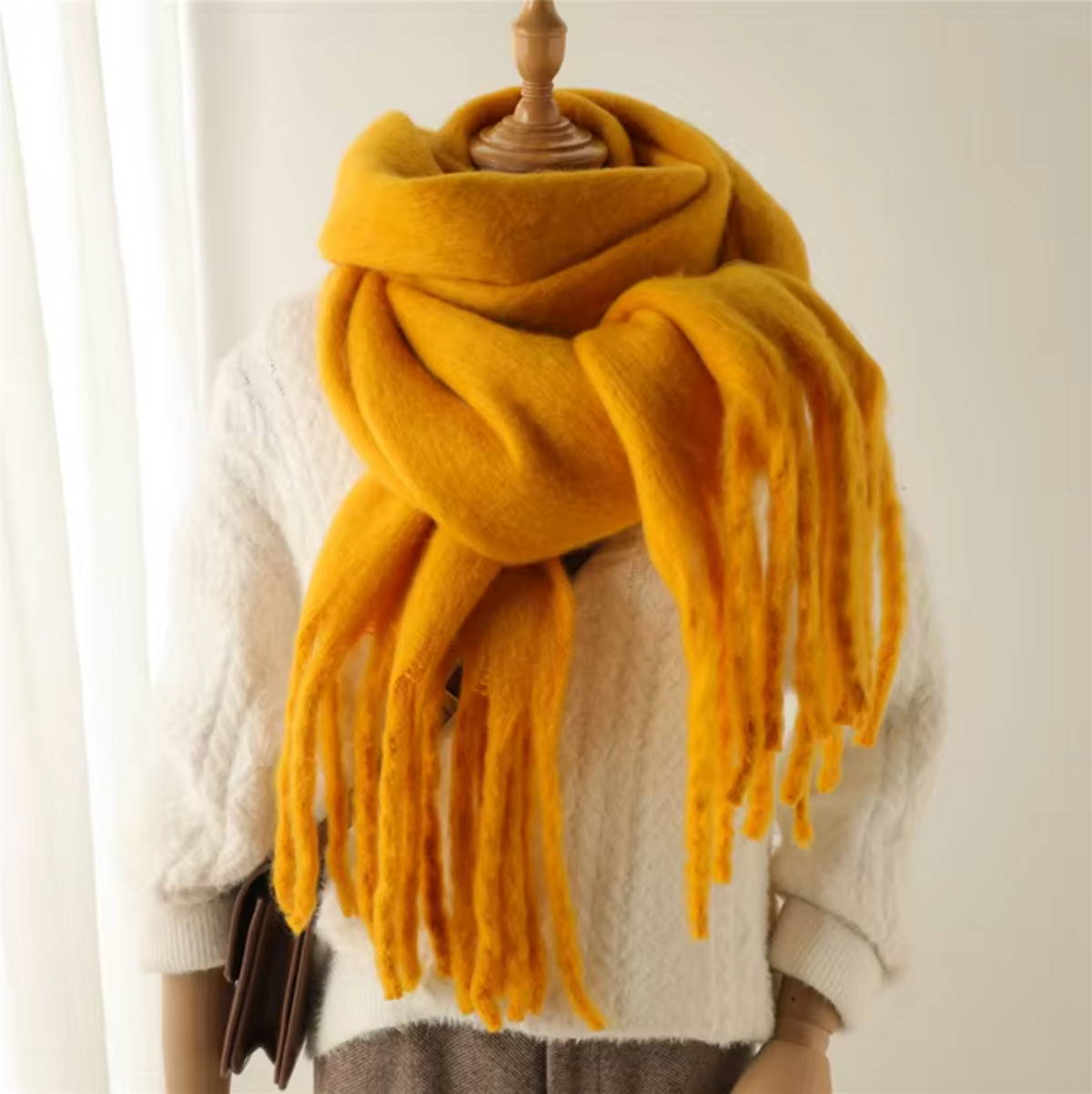Shop Velvia | Cashmere Winter Scarf