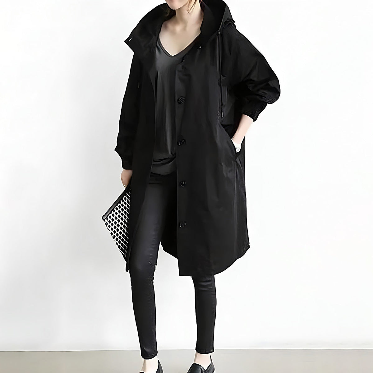 Shop Velvia | Waterproof Hooded Windbreaker