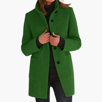 Shop Velvia | Short Coat Modern Elegant Transitional Jacket for Everyday & Work