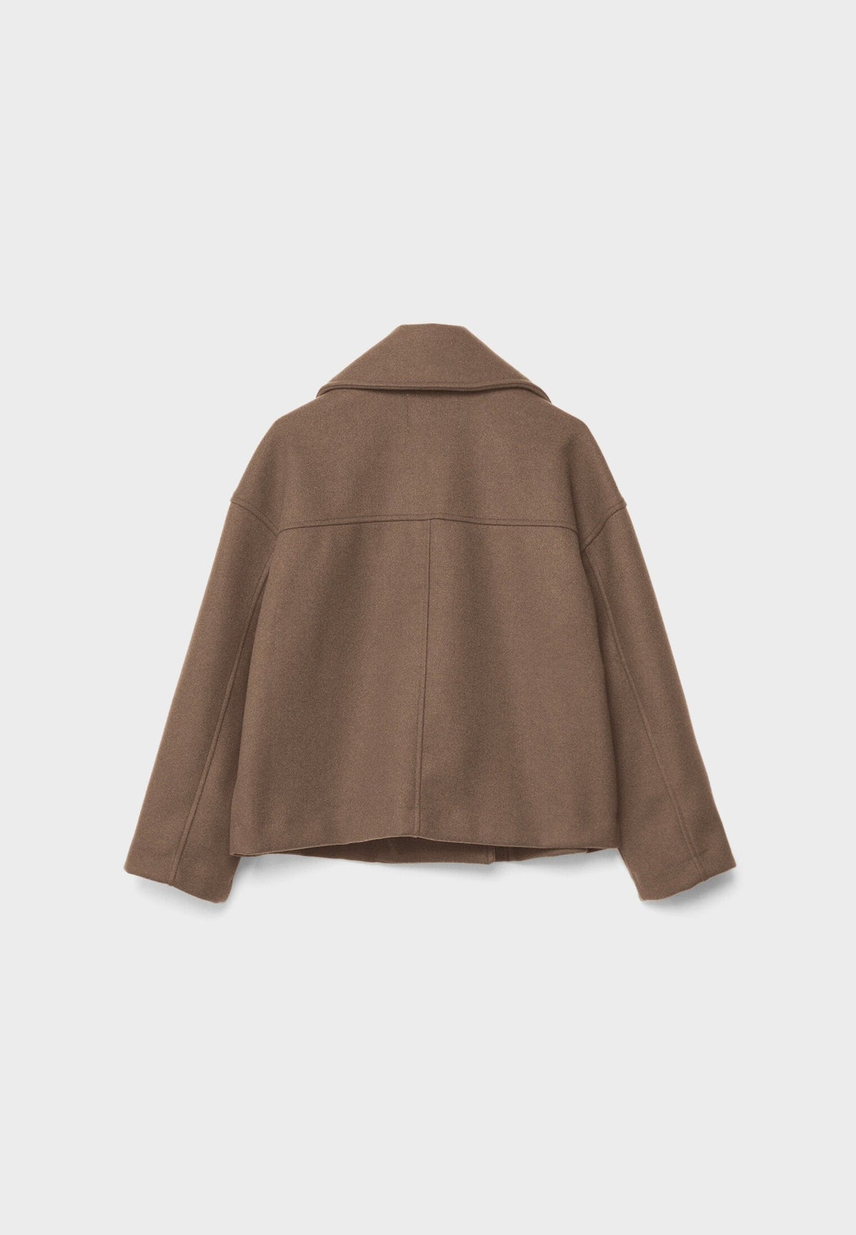 Ladies short double-breasted coat