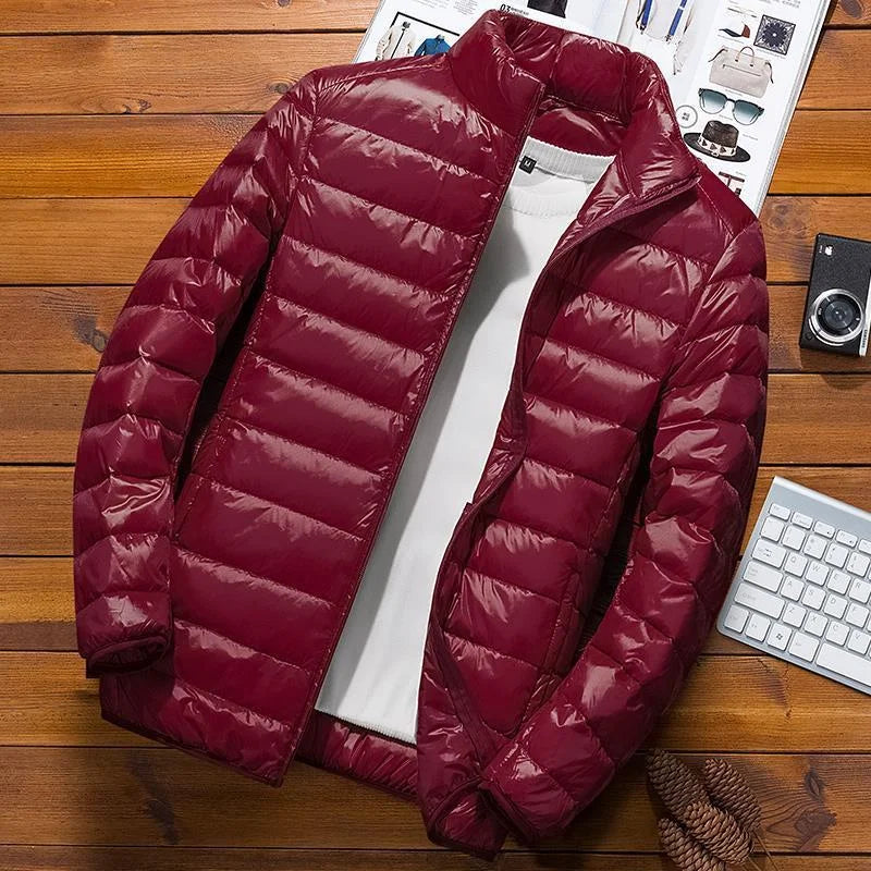 Shop Velvia | Quilted jacket with hood for winter