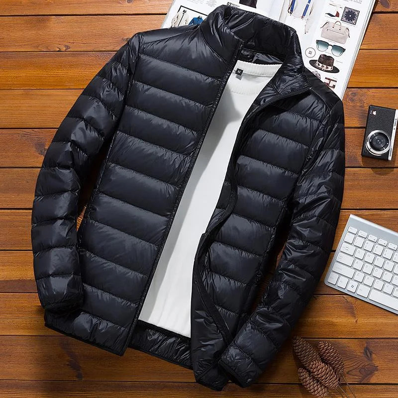 Shop Velvia | Quilted jacket with hood for winter