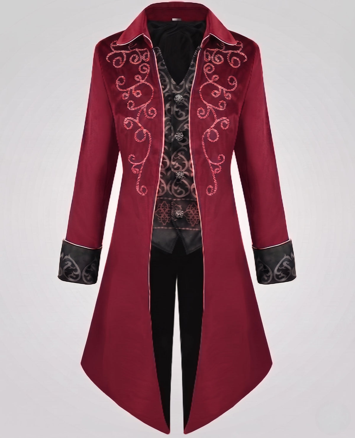 Women elegant tailcoat with elaborate embellishments and noble accents Shop Velvia