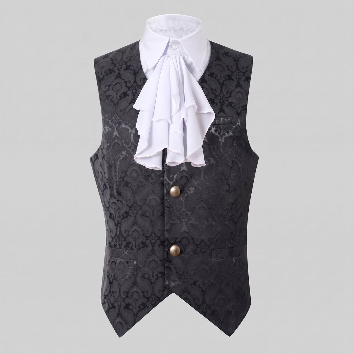 Women's elegant satin vest with ruffle details Shop Velvia