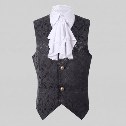 Women's elegant satin vest with ruffle details Shop Velvia