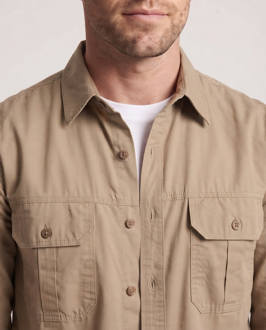 Men's Practical Utility Shirt Jacket Shop Velvia