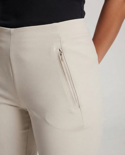 Women's Stretch Trekking Pants with Elastic Waistband and Zipper Pockets Shop Velvia