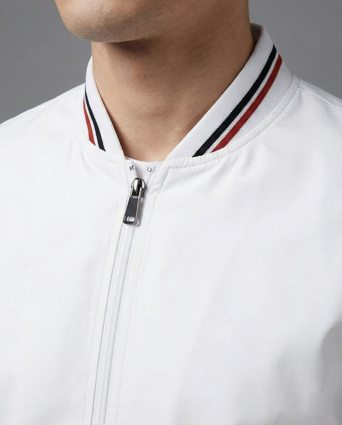 Shop Velvia | Men's Casual Transitional Jacket with Water-Repellent Surface & Stand-Up Collar Shop Velvia