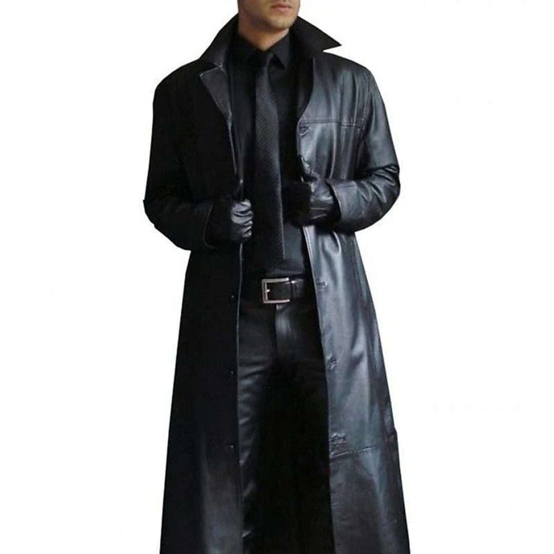 Shop Velvia | Premium Men’s Leather Coat Elegant & Timeless